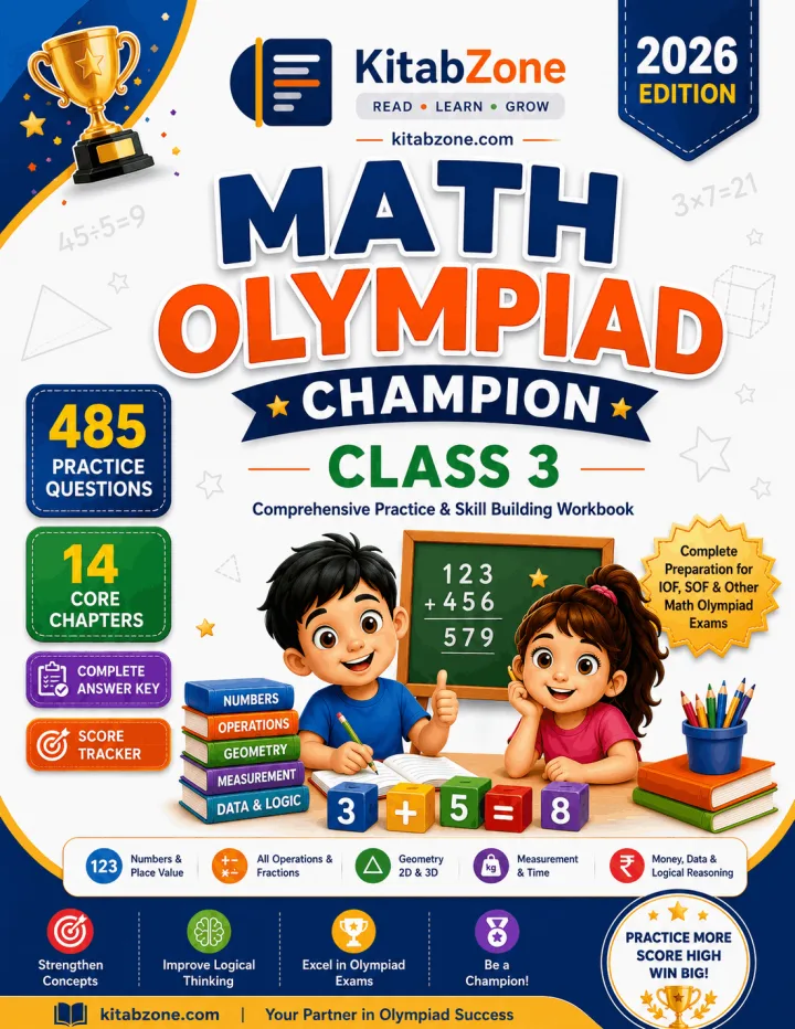 Cover of Class 3 Math Olympiad Champion 2026