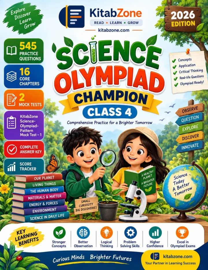 Cover of Class 4 Science Olympiad Champion 2026