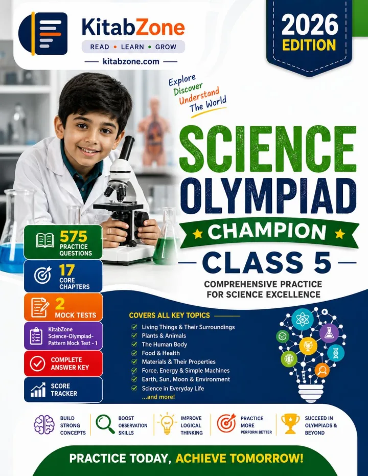 Cover of Class 5 Science Olympiad Champion 2026