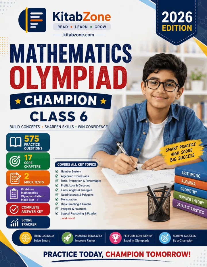 Cover of Class 6 Mathematics Olympiad Champion 2026
