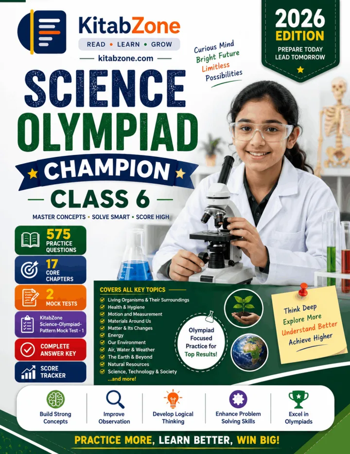 Cover of Class 6 Science Olympiad Champion 2026