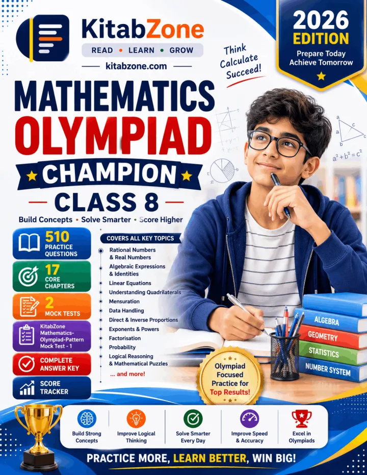 Cover of Class 8 Mathematics Olympiad Champion 2026