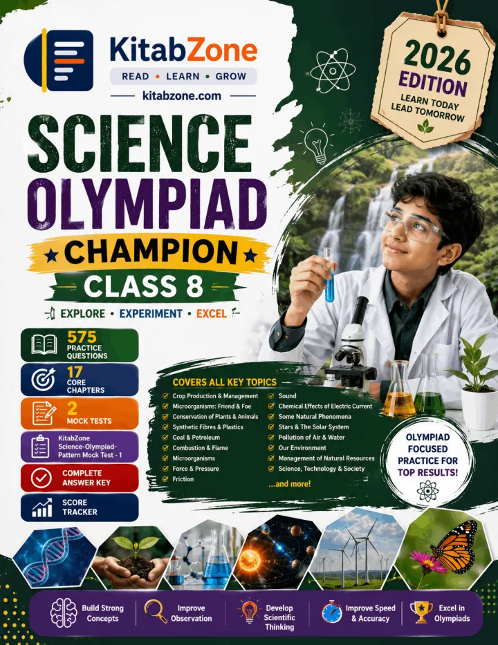 Cover of Class 8 Science Olympiad Champion 2026
