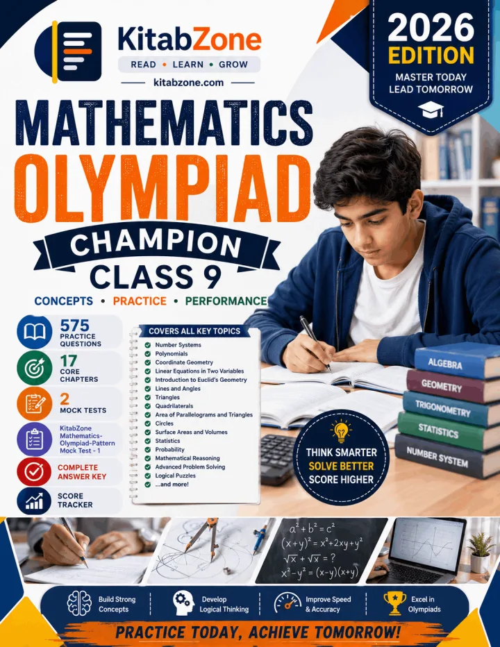Cover of Class 9 Mathematics Olympiad Champion 2026