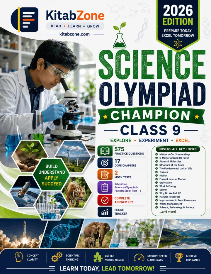 Cover of Class 9 Science Olympiad Champion 2026