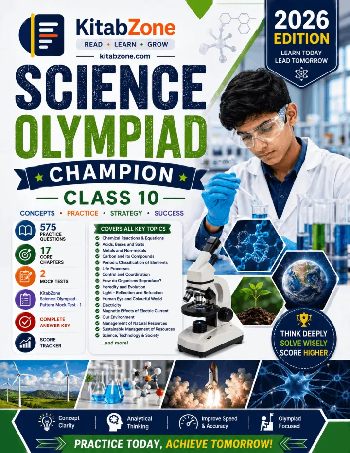 Cover of Class 10 Science Olympiad Champion 2026