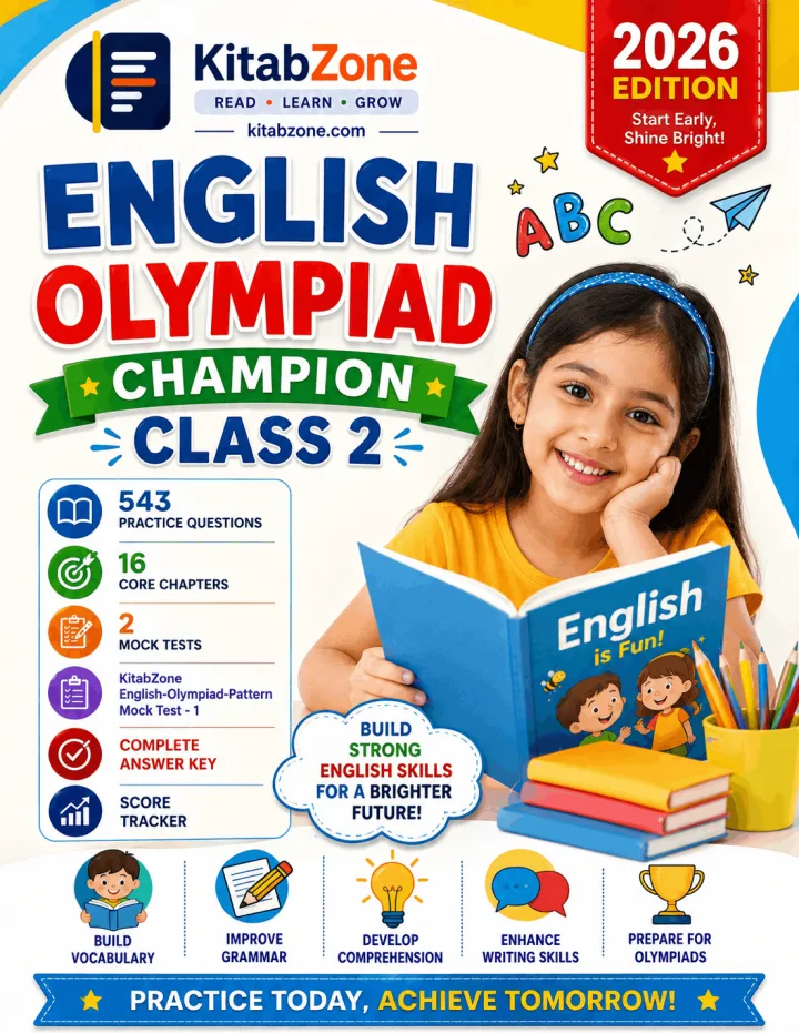 Cover of Class 2 English Olympiad Champion 2026