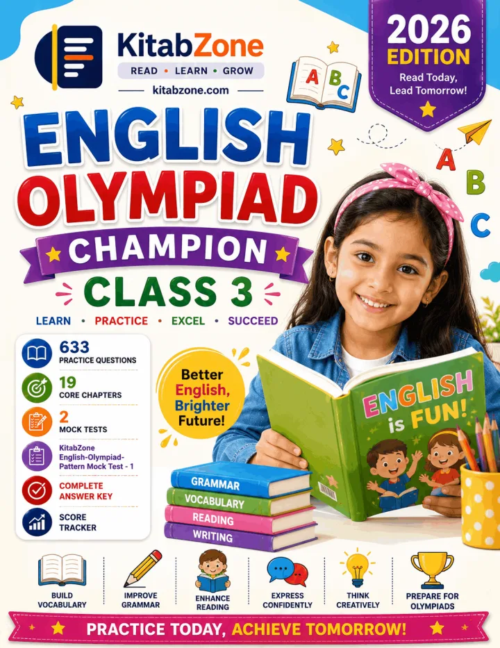 Cover of Class 3 English Olympiad Champion 2026