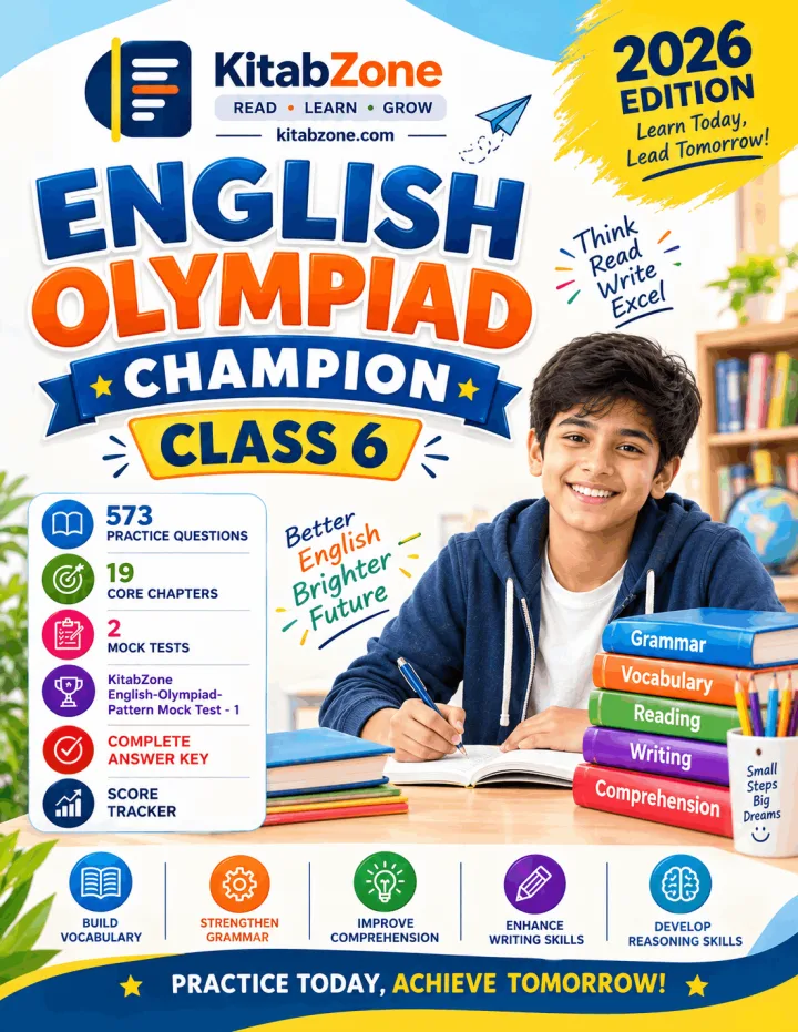 Cover of Class 6 English Olympiad Champion 2026