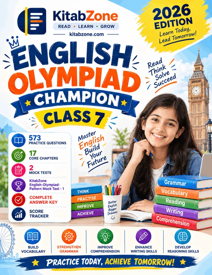 Cover of Class 7 English Olympiad Champion 2026