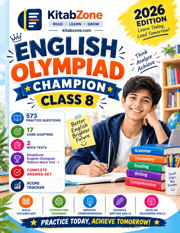 Cover of Class 8 English Olympiad Champion 2026