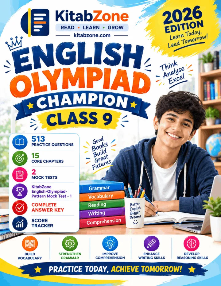 Cover of Class 9 English Olympiad Champion 2026