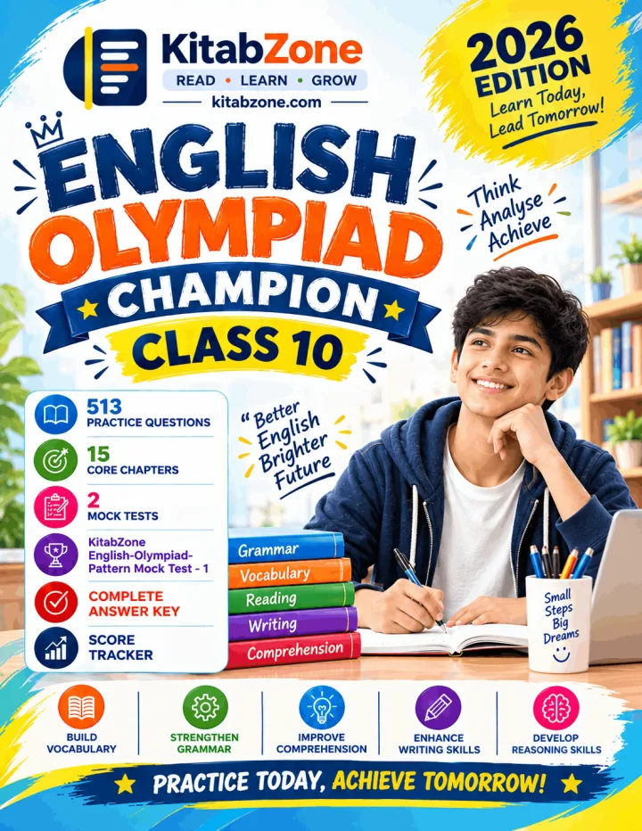 Cover of Class 10 English Olympiad Champion 2026