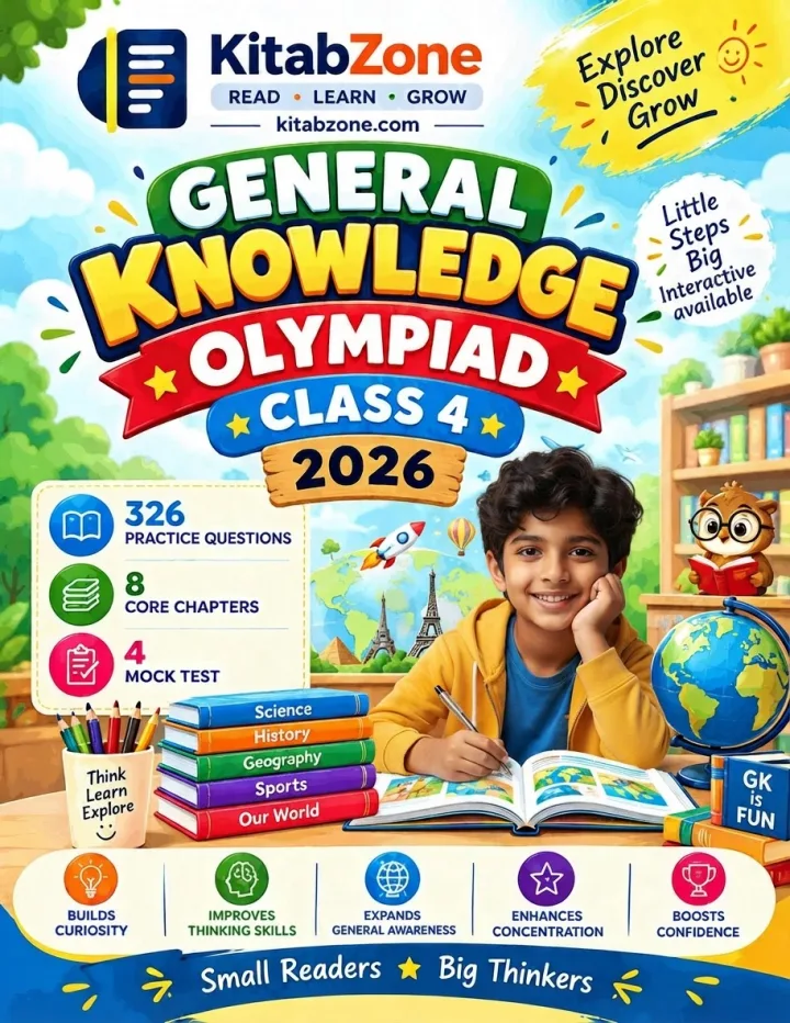 Cover of Class 4 General Knowledge Olympiad Champion 2026