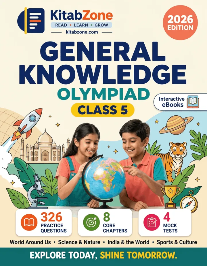 Cover of Class 5 General Knowledge Olympiad Champion 2026