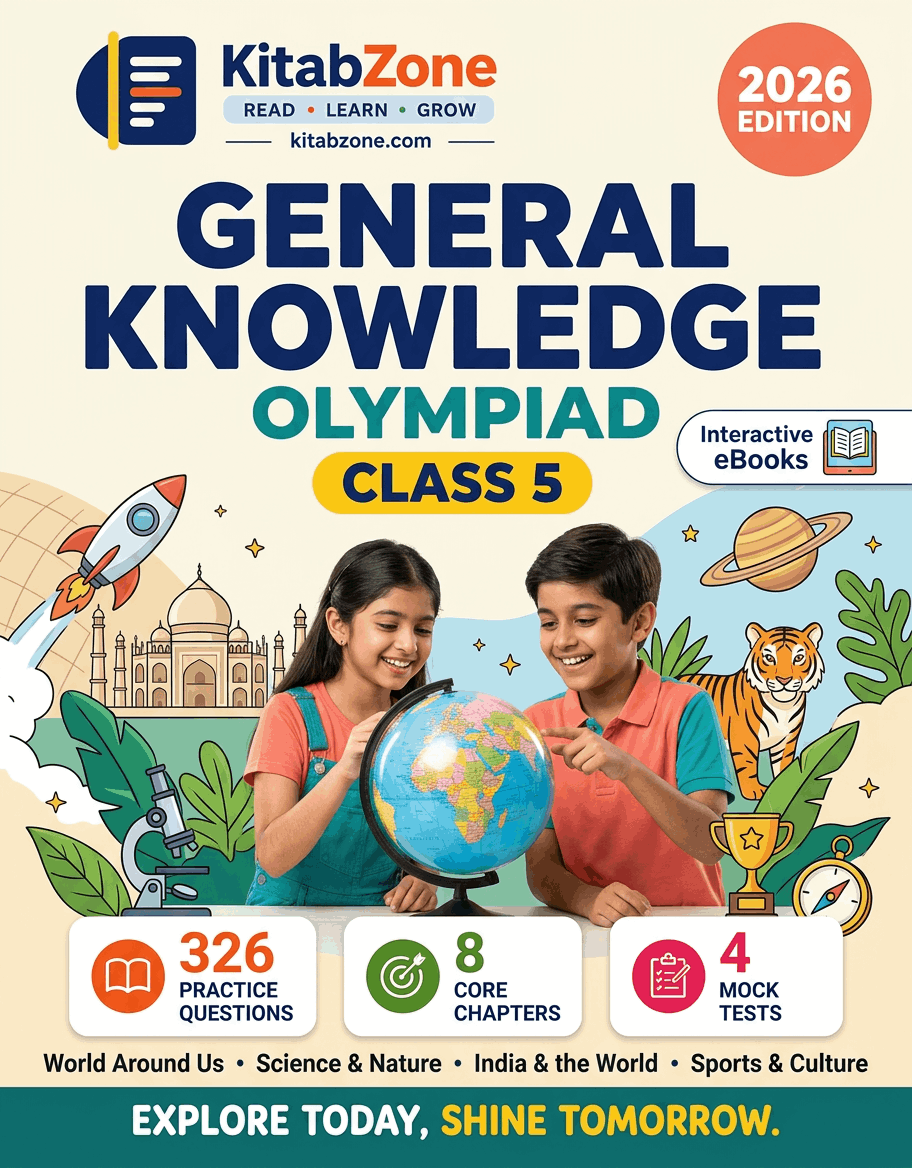 Cover of Class 5 General Knowledge Olympiad Champion 2026