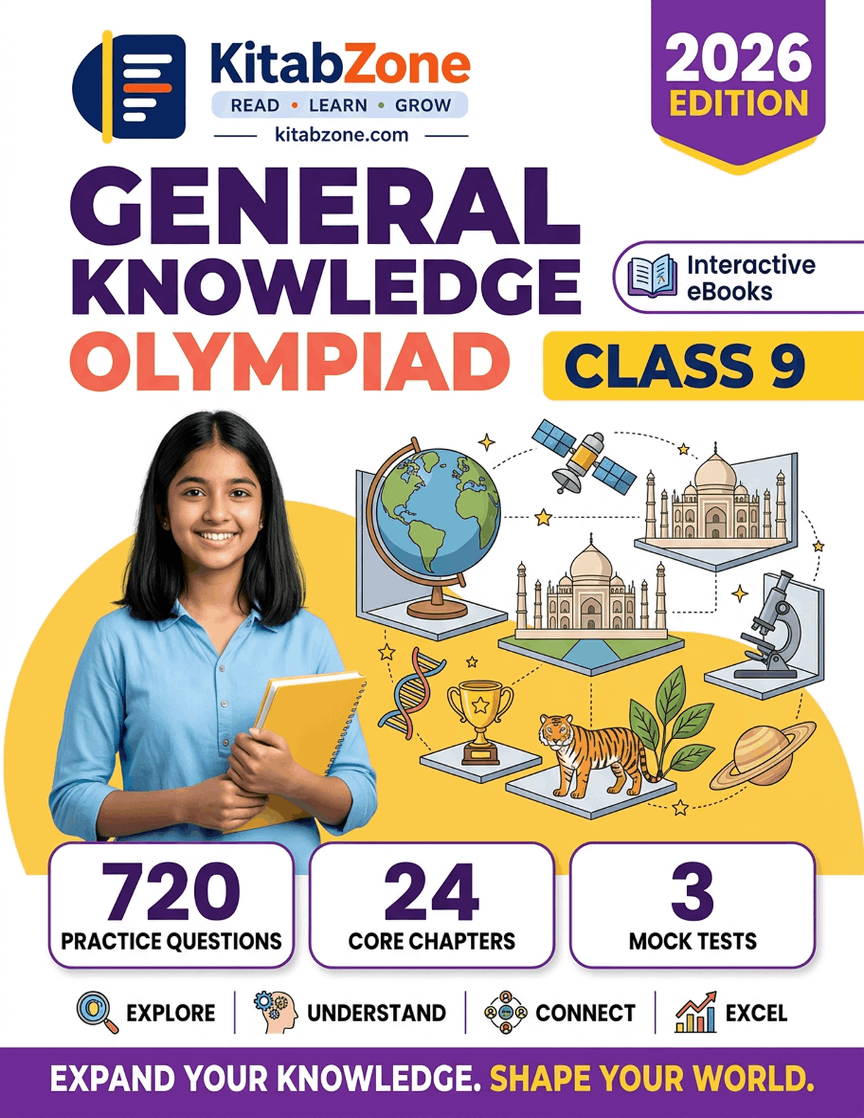 Cover of Class 9 General Knowledge Olympiad Champion 2026