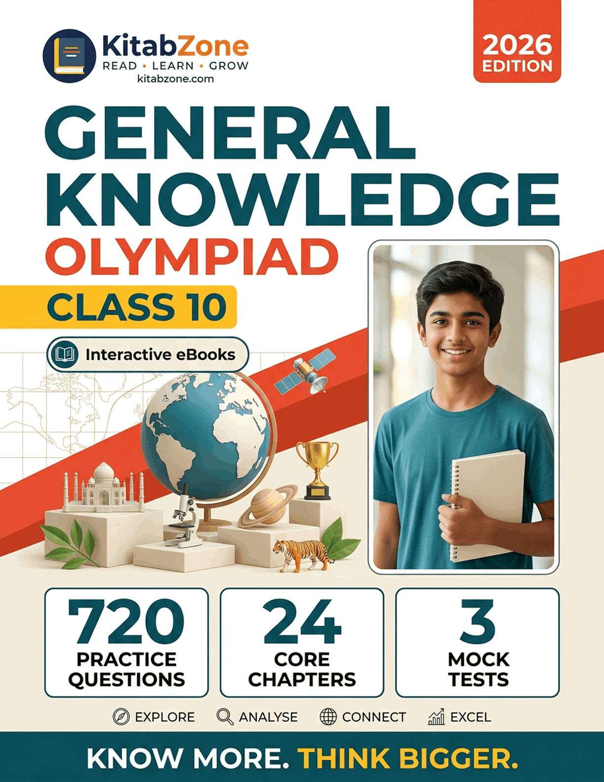 Cover of Class 10 General Knowledge Olympiad Champion 2026