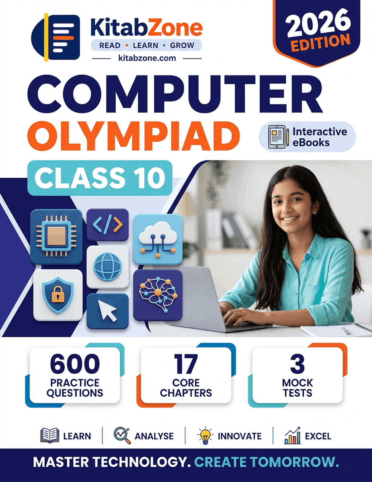 Cover of Class 10 Computer Olympiad Champion 2026